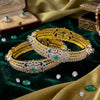925 Silver Zahira CZ Wedding Bangles for Women