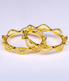 925 Silver Noorvi Gold Plated Traditional Bangles for Women