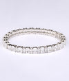 925 Silver Aurora CZ Partywear Bangles for Women