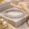 925 Silver Pristine CZ Party Wear Bracelet for Women