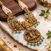 925 Silver Antique Temple & Bridal Statement Necklace