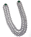 Avani Heritage Oxidised Silver Long Necklace