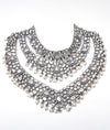 Mehr Silver Oxidised Choker Necklace