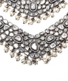 Mehr Silver Oxidised Choker Necklace
