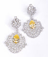 Buy 925 Silver Vedhika CZ Necklace Set for Women