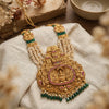 925 Silver Pratibha Mandir Temple Long Necklace for Women