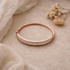 925 Rose Gold Plated Italian Silver Kada for Women