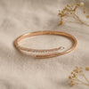 925 Sterling Silver Solitaire Grace Italian Kada for Women