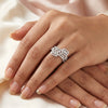 925 Silver Srishti CZ  Party Wear Ring for Women