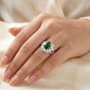 925 Silver Anandi Office Wear CZ Silver Ring for Women