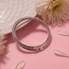 925 Sterling Silver Aroha Textured Oxidised Bangles