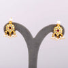 925 Silver Devika Gold Plated Traditional Earrings for Women