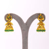 925 Silver Vasudha Temple Wear Jhumkas for Women