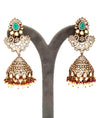 925 Silver Majestic Victorian Jhumkas For Women