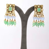 925 Silver Mehul Jadau Designer Earrings for Women