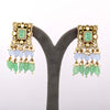 925 Silver Mehul Jadau Designer Earrings for Women
