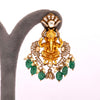 925 Silver Vighnaharta Victorian Earrings for Women