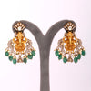 925 Silver Vighnaharta Victorian Earrings for Women