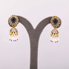 925 Silver Noire Jadau Designer Jhumkas for Women
