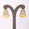 925 Silver Amara Jadau Women's Kundan Earrings