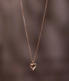 925 Sterling Silver Pure Heart Chain for Women