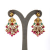 925 Silver Viraasat Antique Temple Bridal Earrings for Women