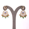 925 Silver Ira Crystal Victorian Earrings for Women