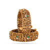 925 Silver Antique Temple  Bridal  Bangles