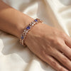 925 Silver Victorian Blue Stone Women’s Wedding Bangles  