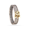 925 Silver Fusion Traditional Pearl Bangle for Women