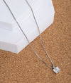925 Silver Elara Square CZ Workwear Pendant Chain