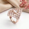 925 Silver Italian Party Wear Prism Ring for Women