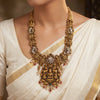 925 Sterling Silver Aurelia Temple Bridal Long Necklace