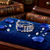925 Silver Blue and White CZ Ring For Women