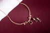 925 Silver Rose Gold Italian Necklace Set For Women