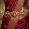 925 Silver Temple Laxmi Antique Oddiyanam for Women