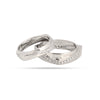 925 Silver CZ Twist Design Party Wear Couple Rings