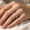 925 Sterling Silver Petal Grace Italian Ring