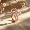 925 Sterling Silver Tri Lumiere Italian Ring