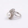 Iraiya Pearl CZ Ring