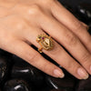 Rudraksha Radiance Ring