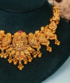 Sharvetha Rose Gold Plated Temple Necklace
