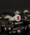 Vaidehi Crimson CZ Ring