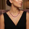 925 Silver Roopika Bloom CZ Necklace for Women