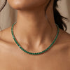 925 Silver Haritha Glow CZ Necklace for Women