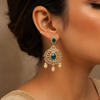 Rehaya Blue Mist CZ Silver Earrings