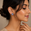 Azmira Sapphire Studs