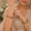925 Silver Meher Victorian Wedding Bangle for Women