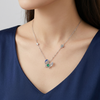 925 Silver Nymph Butterfly Women's Pendant Chain
