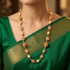925 Silver Dhivara Gold Plated Traditional Mala for Women